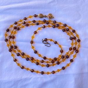 Handmade Glass Bead Necklace